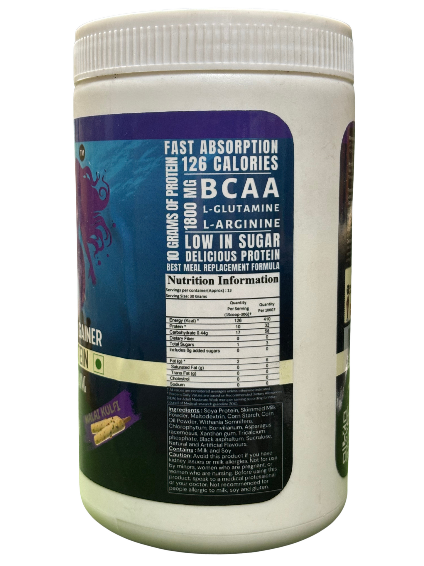 Ketones Nutrition Mermaid - Women's Weight & Mass Gainer with 10g Protein & BCAAs 2