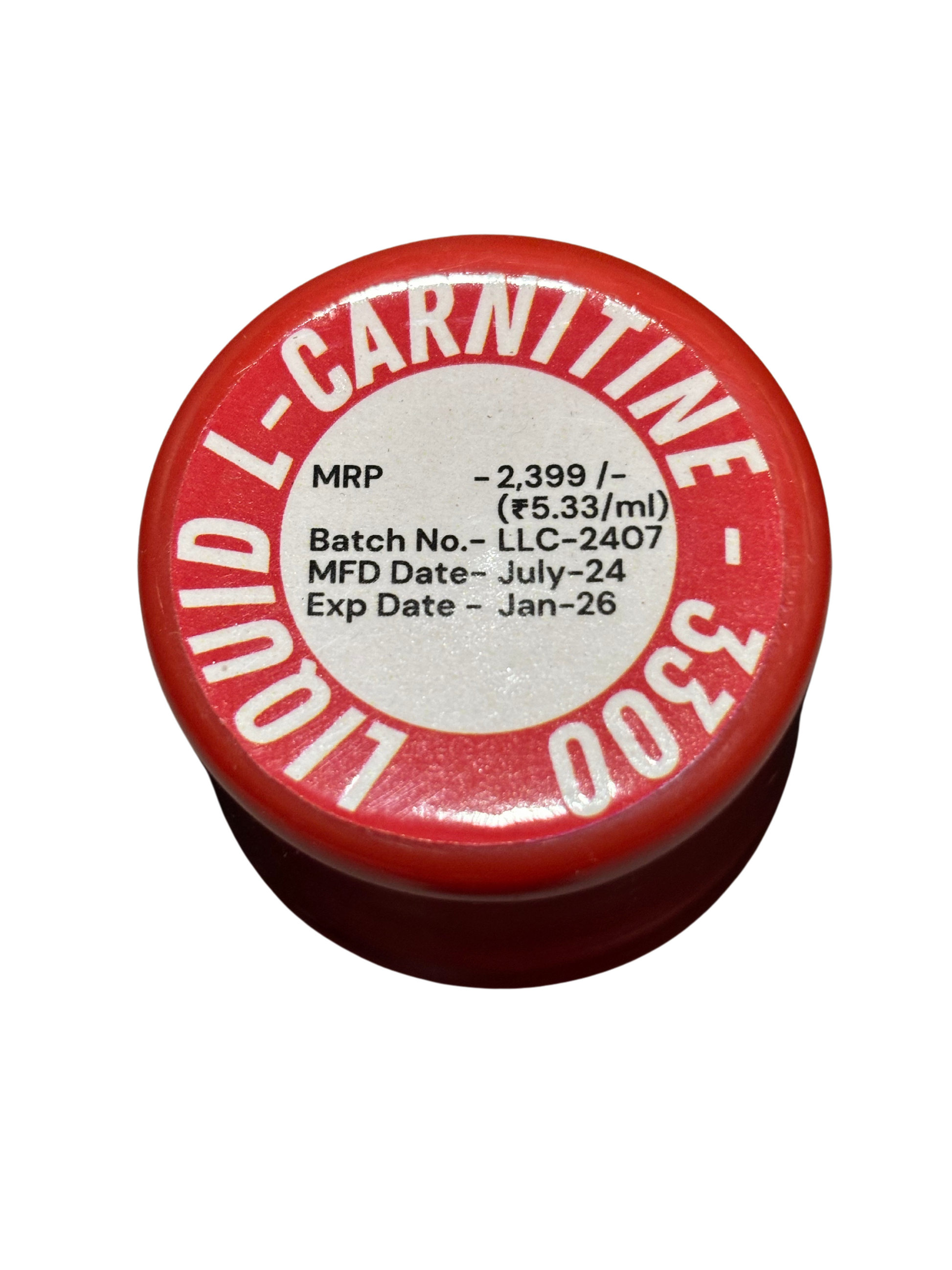 Ketones Nutrition - Liquid L Carnitine 3300 Triple Strength Formula top image