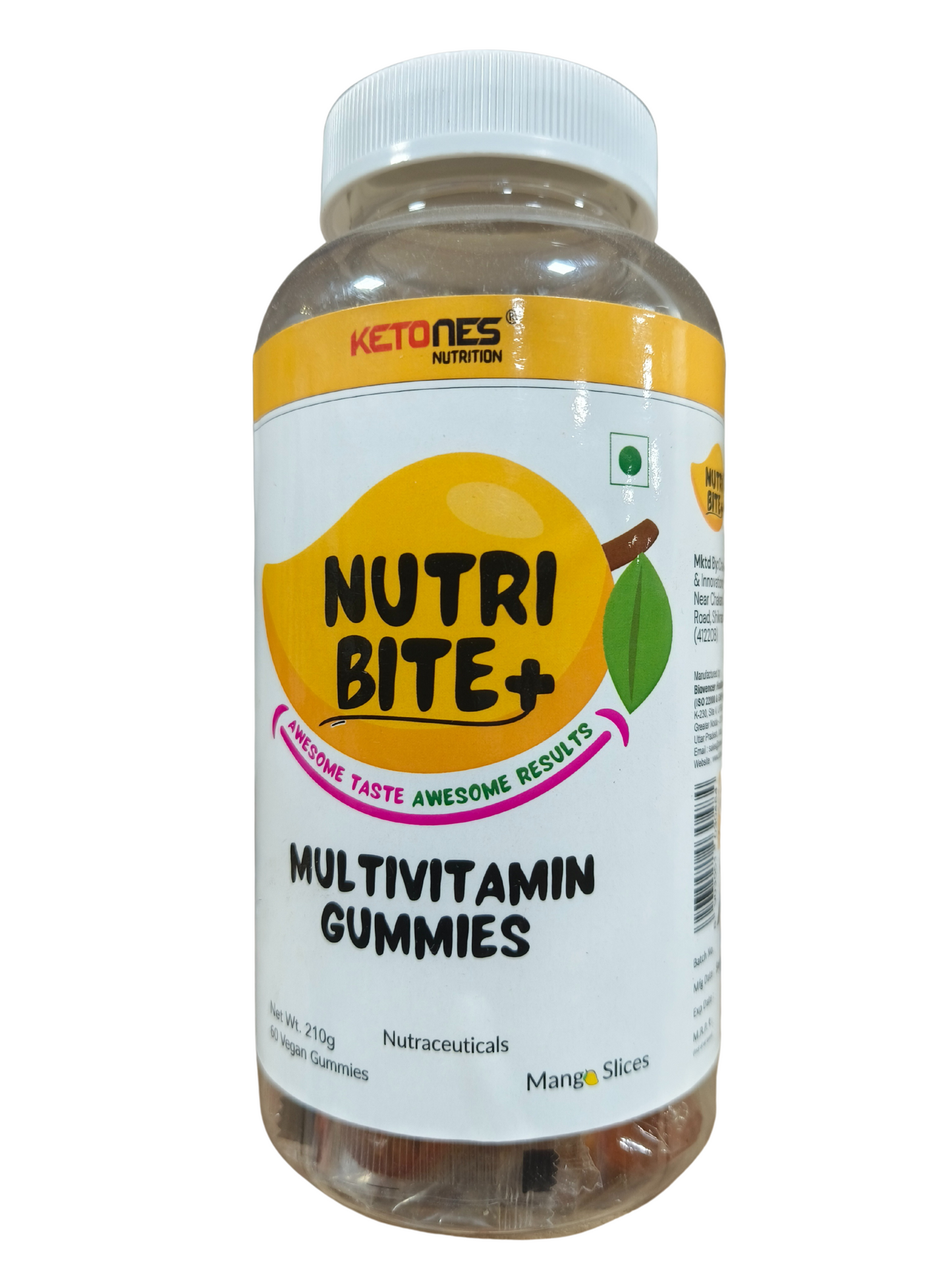 Ketones Nutrition Nutri Bite - Daily Multivitamin Gummies for Immunity & Wellness 10