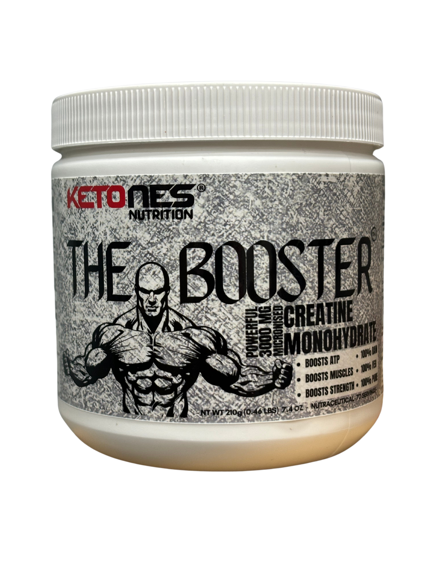 Ketones Nutrition - Pure Creatine Monohydrate Powder for Muscle Strength & Endurance