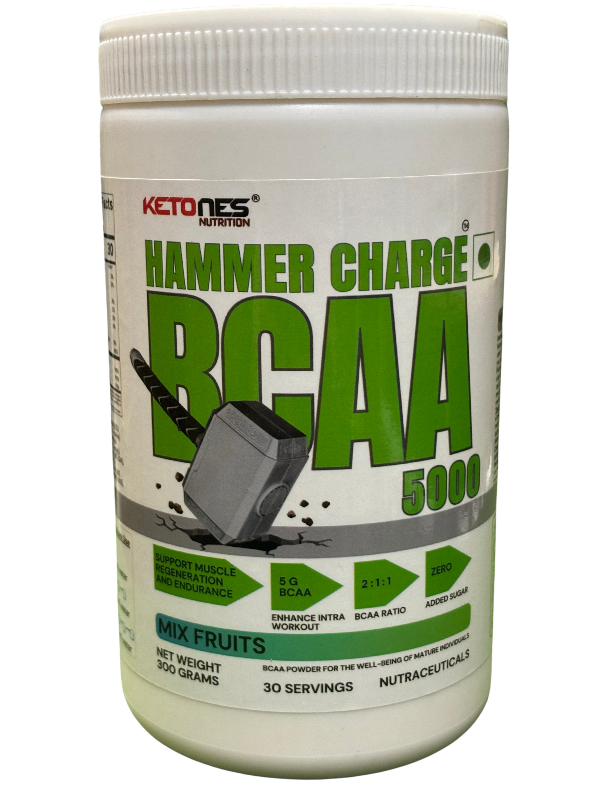 Ketones Nutrition Hammer Charge BCAA 5000