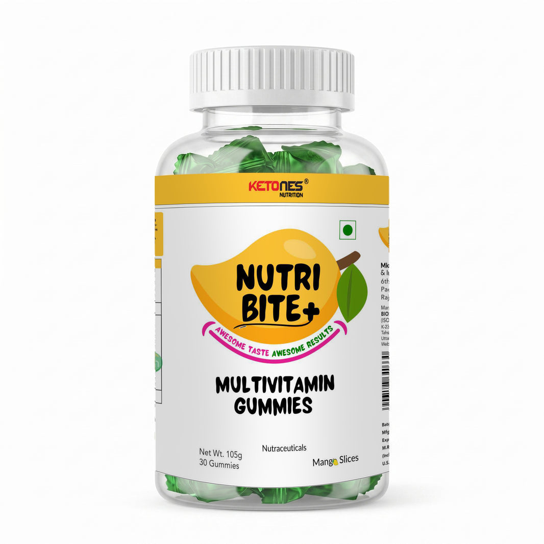Ketones Nutrition Nutri Bite - Daily Multivitamin Gummies for Immunity & Wellness