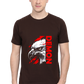 Ketones Nutrition Half Sleeve T-Shirt – Demon Eagle Edition coffee brown