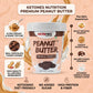 Ketones Nutrition Cream & Cookies Peanut Butter - Crunchy & High Protein Spread