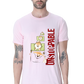 Ketones Nutrition Half Sleeve TShirt - Unstoppable Edition Multicolor light baby pink