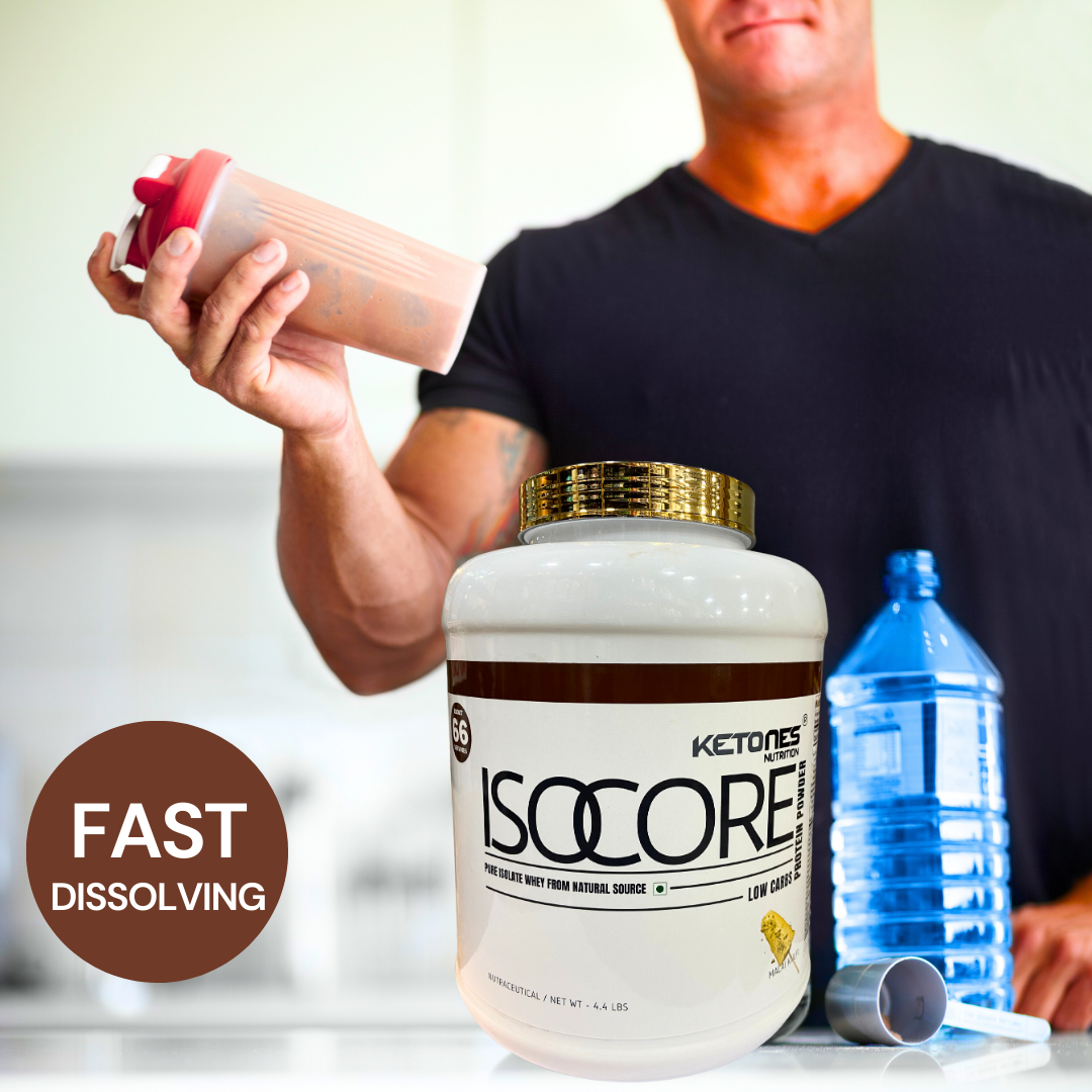 Ketones Nutrition Isocore - Low Carb Whey Protein Isolate with 26g Protein & BCAAs 4