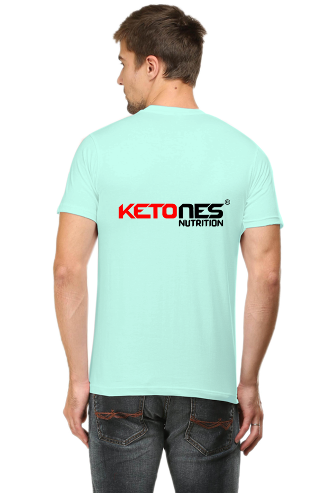 Ketones Nutrition Half Sleeve TShirt - Unstoppable Edition Multicolor mint back