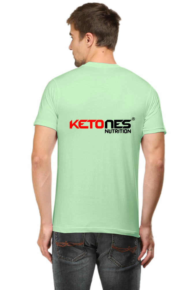 Ketones Nutrition Half Sleeve TShirt - Unstoppable Edition Multicolor jade back