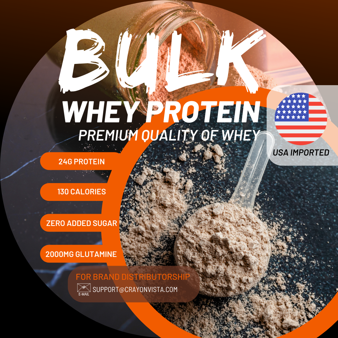 Ketones Nutrition Bulk Premium Whey Protein - 24g Protein for Muscle Growth & Recovery