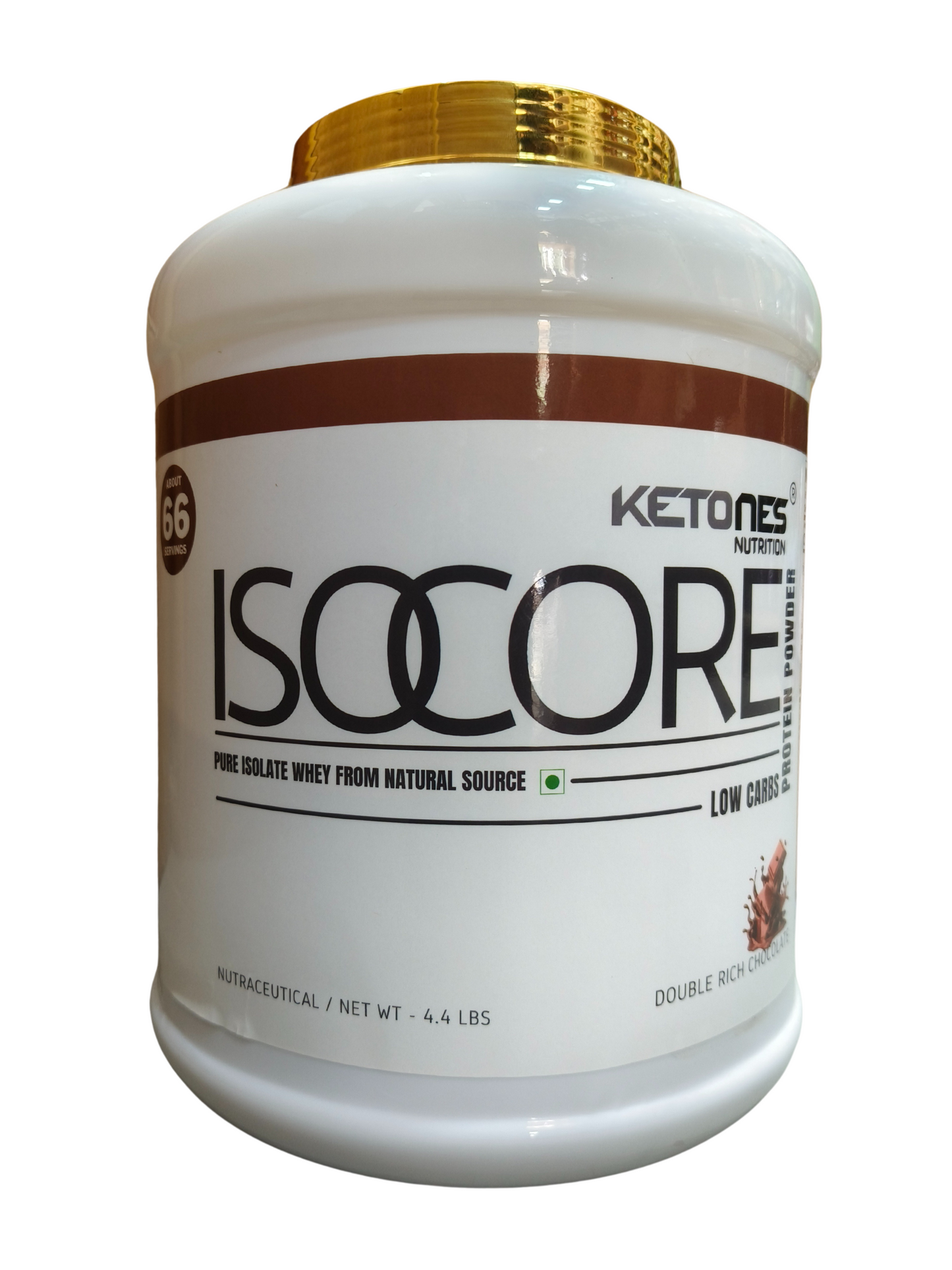 Ketones Nutrition Isocore - Low Carb Whey Protein Isolate with 26g Protein & BCAAs 7