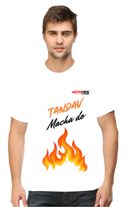 Ketones Nutrition Half Sleeve TShirt - Tandav Macha Do