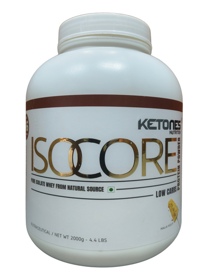 Ketones Nutrition Isocore Apex Series - Low Carb Whey Protein Isolate with 90g Protein & BCAAs