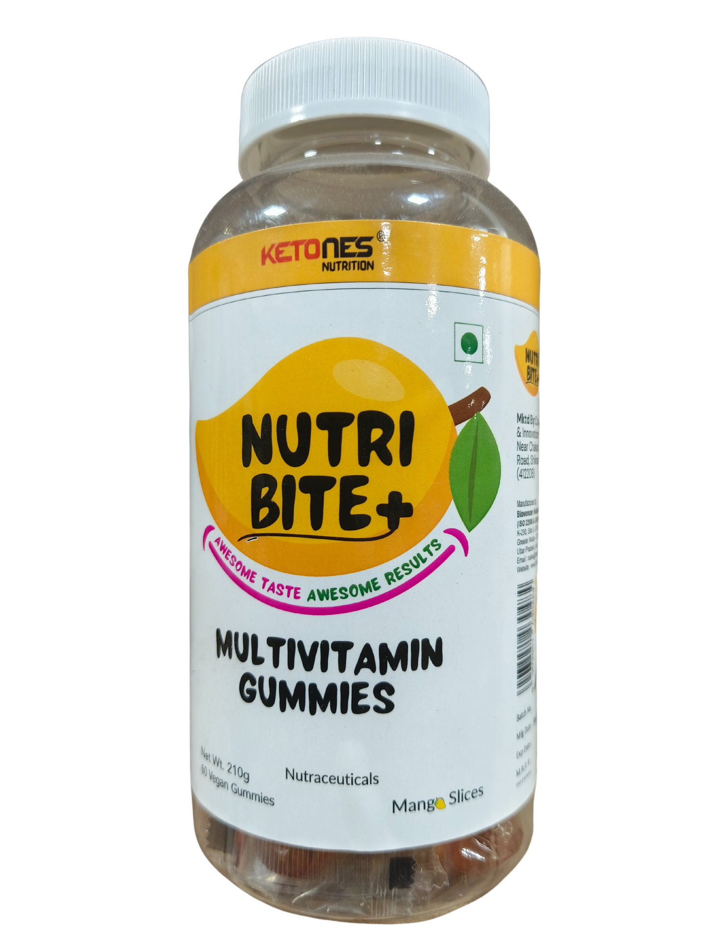 Ketones Nutrition Nutri Bite - Daily Multivitamin Gummies for Immunity & Wellness