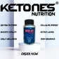 Ketones Nutrition Nutribite Multivitamin Tablets with Co-Enzyme Q10 – Daily Energy, Immunity & Heart Health Support | 60 Tablets | Multivitamin for Men & Women