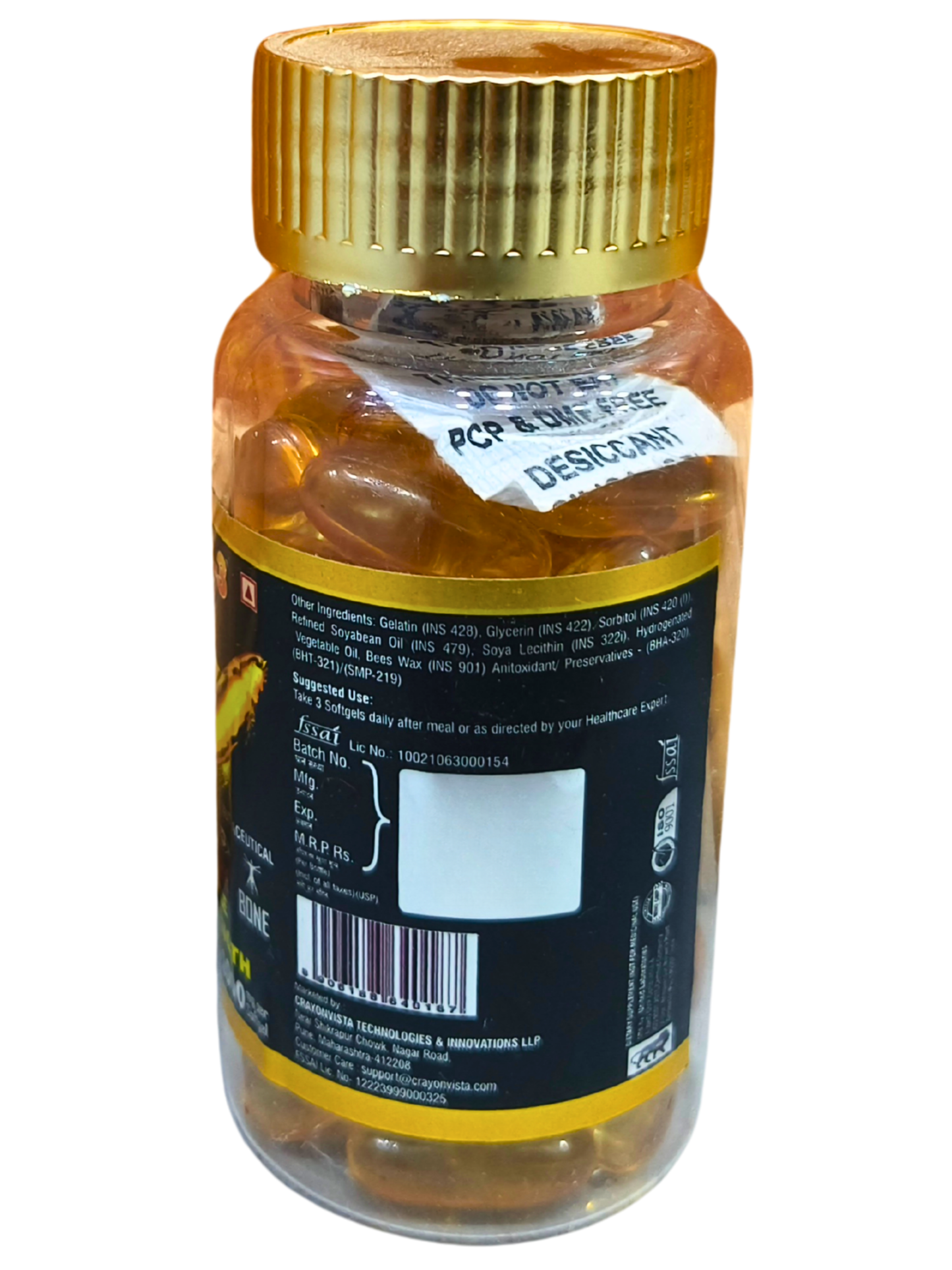 Ketones Nutrition Omega-3 Fish Oil 1000mg - KETO Support with EPA & DHA