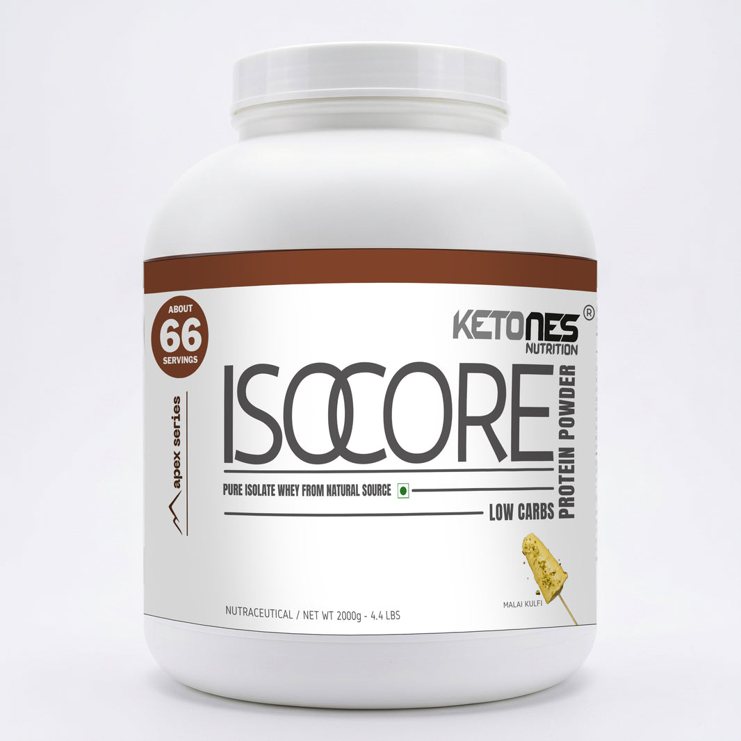 Ketones Nutrition Isocore Apex Series - Low Carb Whey Protein Isolate with 90g Protein