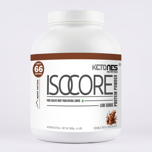 Ketones Nutrition Isocore Apex Series - Low Carb Whey Protein Isolate with 90g Protein
