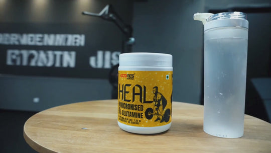 Ketones Nutrition - Heal 5000mg Micronized L-Glutamine for Muscle Recovery & Immune Support