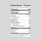 Ketones Nutrition - Pure Creatine Monohydrate Powder for Muscle Strength & Endurance - Nutrition facts
